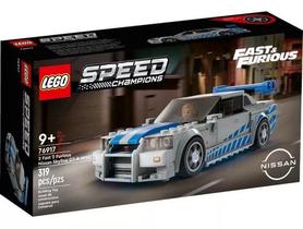 Lego 76917 Speed Champions - Nissan Skyline GT-R Brian O'Conner Velozes e Furiosos - 319 peças