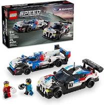 Lego 76922 carros de corrida bmw m4 gt3 e bmw m hybrid v8