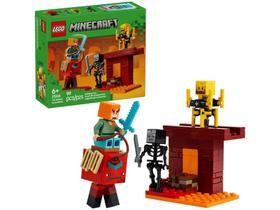 LEGO A Batalha de Lava no Nether 21266 - 99 Peças LEGO A Batalha de Lava no Nether 21266 - 99 Peças