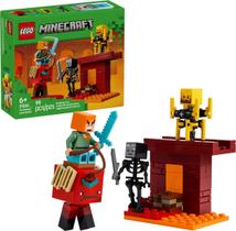 Lego a batalha de lava no nether