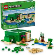 Lego a casa tartaruga de praia minecraft - mbrinq