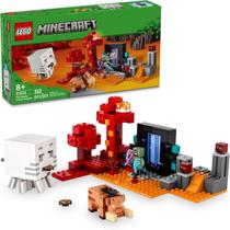 Lego a emboscada no portal do nether 21255