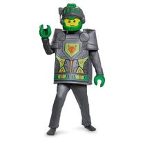 Lego Aaron Nexo Knights Deluxe Boys tamanho S 4/6 Licenciado - Disguise