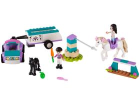 LEGO Amigos Treinamento de Cavalos e Trailer - 148 Peças 41441 LEGO Amigos Treinamento de Cavalos e Trailer - 148 Peças 41441