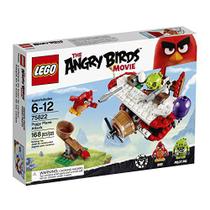 LEGO Angry Birds 75822 Kit de construção de ataque de avião porquinho (16