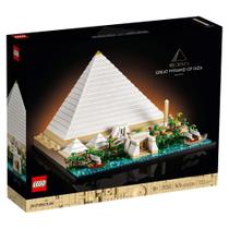 LEGO Architecture Grande Pirâmide de Gizé 1476 Peças 21058