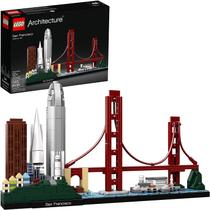 LEGO Arquitetura Skyline San Francisco c/ Alcatraz, Golden Gate Bridge e outros marcos (565 peças)