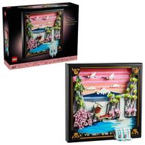 Lego Art Paisagem Japonesa Com Cerejeiras 1892 Peças - 31218