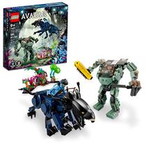 LEGO Avatar Neytiri & Thanator vs. AMP Suit Quaritch 75571 Building Toy Set Ideia de presente para meninos e meninas com minifiguras para maiores de 9 anos (560 peças)