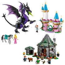 Lego Aventura Cabana Do Hagrid Forma Dragão Malévola