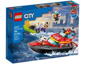 LEGO Barco de Resgate dos Bombeiros 144 Peças