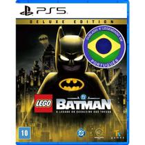 Lego Batman Edição Deluxe PS 5 Original Lacrado Dublado Em Português Lego Batman Edição Deluxe PS 5 Original Lacrado Dublado Em Português