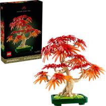 Lego Botanicals Bonsai Bordo Japones Red 10348 com 474 Peças