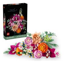 Lego Botanicals Lindo Buquê De Flores Rosas 10342 Lego Botanicals Lindo Buquê De Flores Rosas 10342