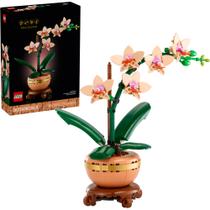 Lego Botanicals Mini Orquidea 10343 com 274 Peças Lego Botanicals Mini Orquidea 10343 com 274 Peças