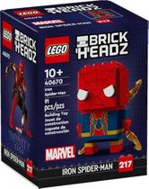LEGO Brick Headz Homem-Aranha de Ferro 40670 91 peças