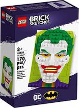 Lego Brick Sketches: The Joker - 170 Piece Building Set - Lego, 40428, Idade 8+