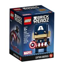 LEGO BrickHeadz Captain America 41589 - Kit de Construção