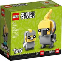 Lego BrickHeadz Pets Calopsita 40481 Pássaro 219 Peças