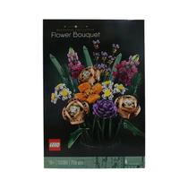 Lego-buquê de buquê de flores, edifício decoração conjunto, flores artificiais com rosas, 10280
