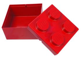 LEGO - Caixa LEGO Vermelha 2x2