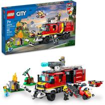 Lego caminhao de comando dos bombeiros 60374