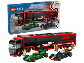 LEGO Caminhão de F1 com Carros de F1 RB20 e AMR24