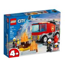 Lego Caminhão Dos Bombeiros Com Escada 88 Peças 60280