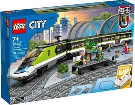 Lego City 60337 Trem Expresso De Passageiros - Opere Com Controle Remoto ou APP - 764 peças Lego City 60337 Trem Expresso De Passageiros - Opere Com Controle Remoto ou APP - 764 peças