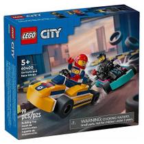 Lego city 60400 karts e pilotos de corrida