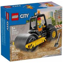Lego city 60401 rolo compressor de construcao