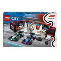 LEGO City 60444 678 Peças F1 Garagem e Carros Mercedes-AMG &amp Alpine