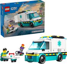 LEGO City Ambulância de Emergência 184 peças