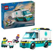 LEGO City Ambulância de Emergência 60451 - Brinquedo de Construção para Crianças (5+) LEGO City Ambulância de Emergência 60451 - Brinquedo de Construção para Crianças (5+)
