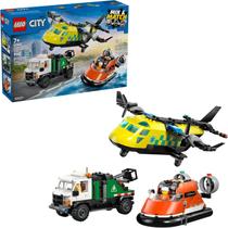 LEGO City - Avião, Caminhão de Serviço e Aerobarco 60505