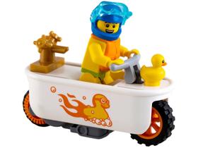 Lego city bathtub stunt bike 14 peças 60333
