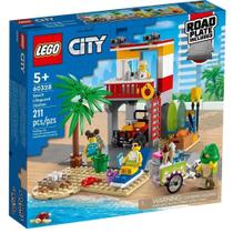 Lego city beach lifeguard station 211 peças 60328