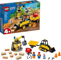 LEGO City Bulldozer de Construção 60252 Conjunto de construção de brinquedos para crianças, novo 2020 (126 Peças)