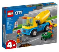 Lego City Caminhão Betoneira De Construção 85 Peças - 60325 Lego City Caminhão Betoneira De Construção 85 Peças - 60325