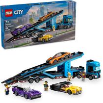Lego city - caminhão-cegonha com carros esportivos 60408