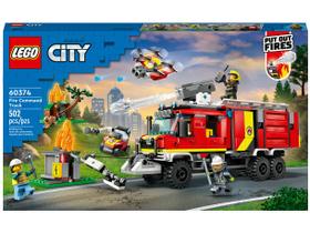 LEGO City Caminhão de Comando dos Bombeiros - 502 Peças 60374