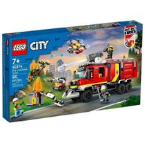 Lego City Caminhao De Comando Dos Bombeiros 502 Pecas 60374