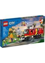 Lego City Caminhão De Comando Dos Bombeiros 60374