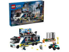 LEGO City Caminhão de Perícia Móvel da Polícia - 60418 674 Peças
