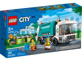 Lego City Caminhão De Reciclagem 261 Peças - 60386