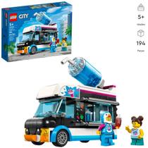 Lego City Caminhão de Sorvete Van Raspadinha Pinguim 60384