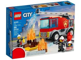 LEGO City Caminhão dos Bombeiros com Escada - 88 Peças 60280
