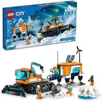 Lego city caminhao e laboratorio movel de exploracao artica 60378