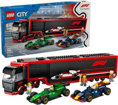 LEGO CITY - Caminhão F1 com carros RB20 e AMR24 60445