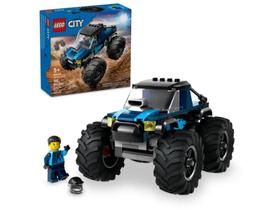 Lego City Caminhão Monster Truck Azul 148 peças - 60402